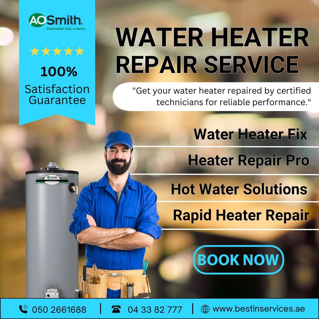 Best In Town Services – A.O. Smith Water Heater Repair Services