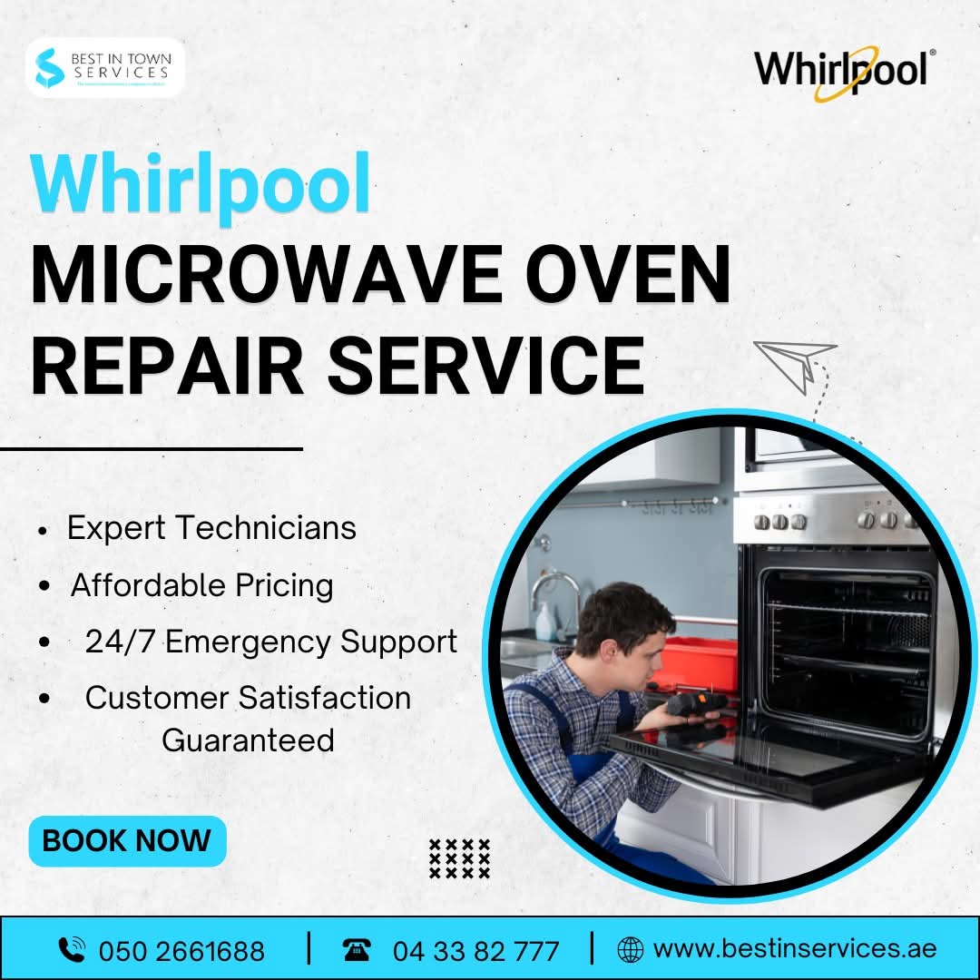 Best In Town Services – Whirlpool Microwave Oven Repair Services