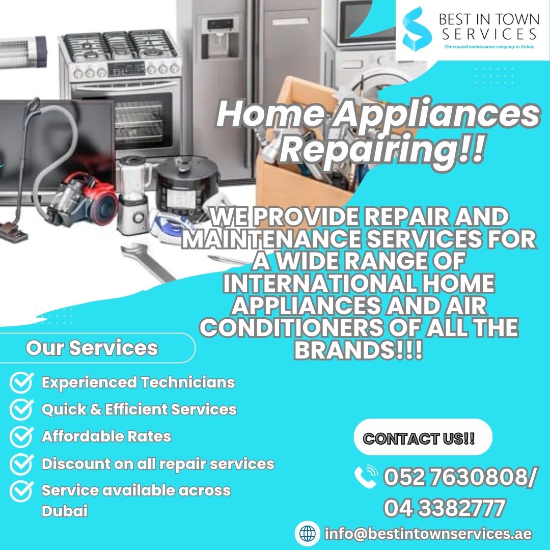 Best In Town Services – We Repair All Kind of Brands