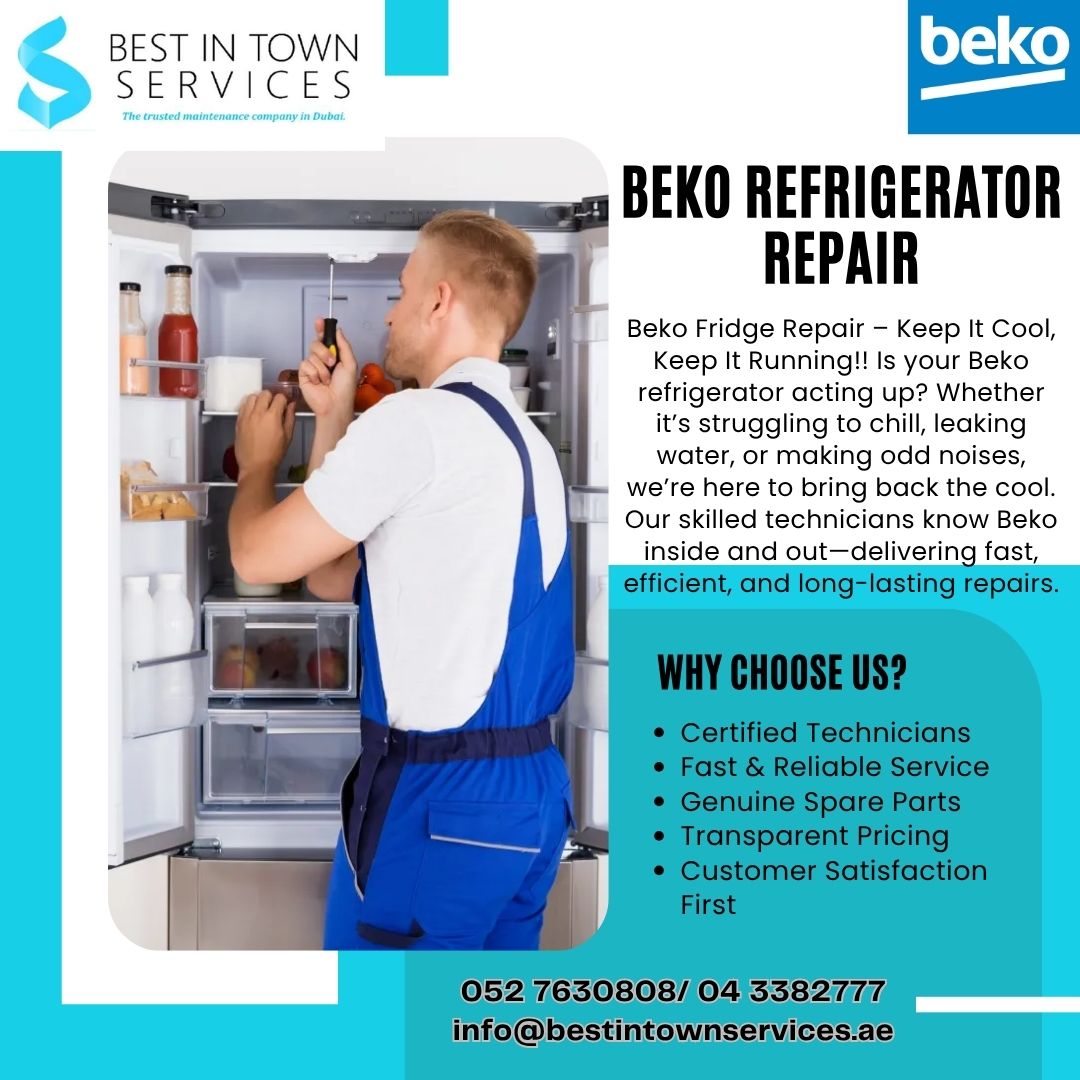 Best In Town Services – Beko Refrigerator Repair Services