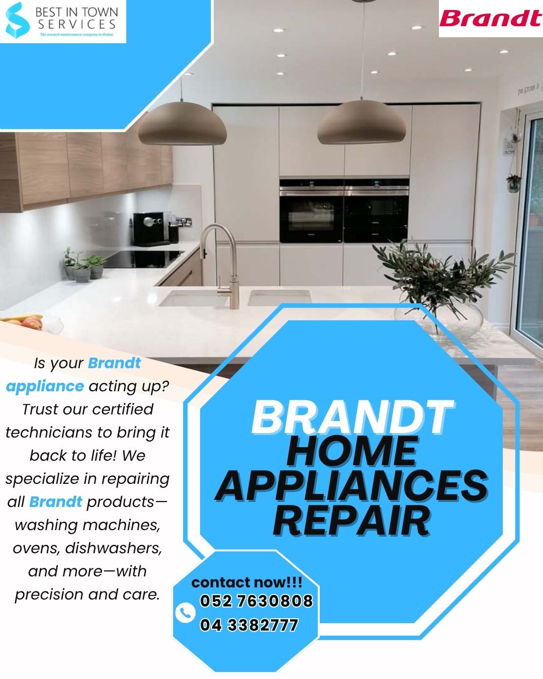 Best In Town Services – Brandt Home Appliances Repair Services