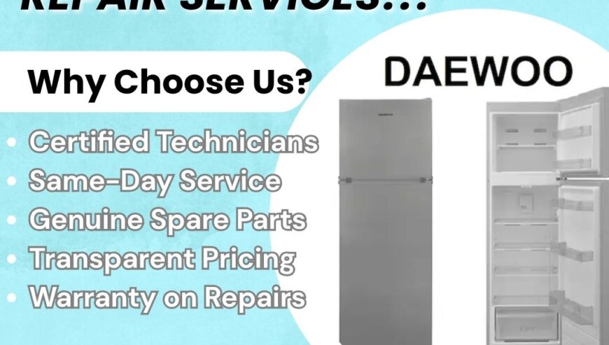 Best In Town Services – Daewoo Refrigerator Repair Services