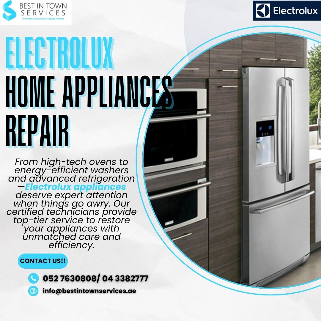 Best In Town Services – Electrolux Home Appliances Repair Services