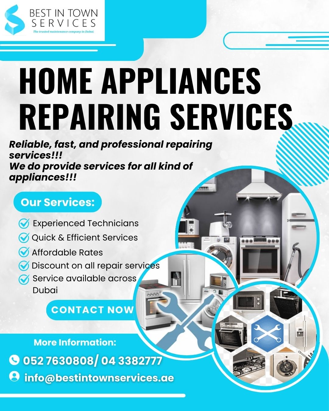 Best In Town Services – Home Appliances Repair Services