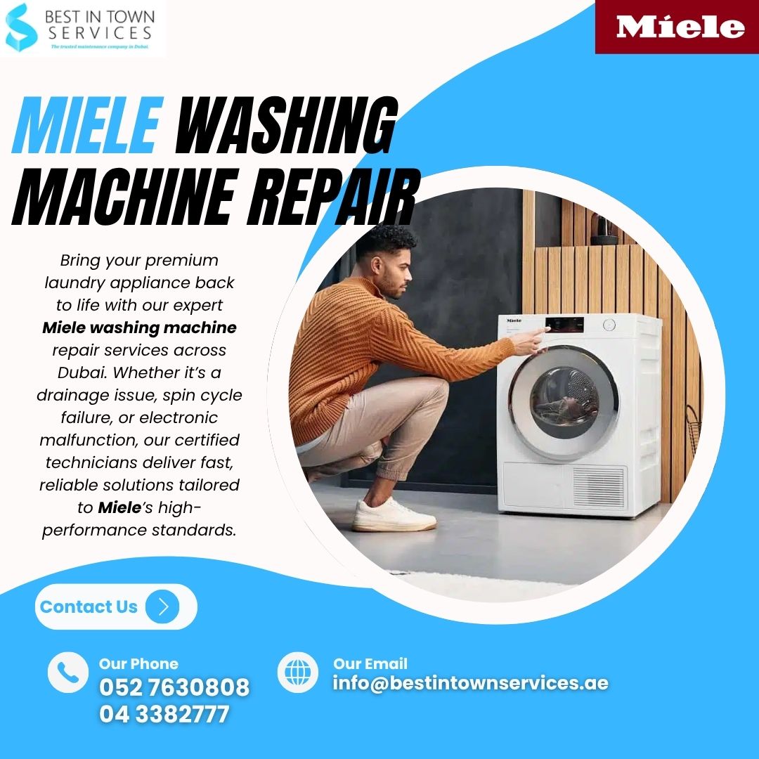Best In Town Services – Miele Washing Machine Repair