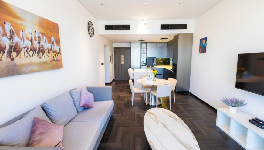 A beautiful 1BR with burj khalifa skyline view in the heart of Dubai-direct from landlord.