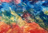 original PAINTING on canvas 380×180 cm