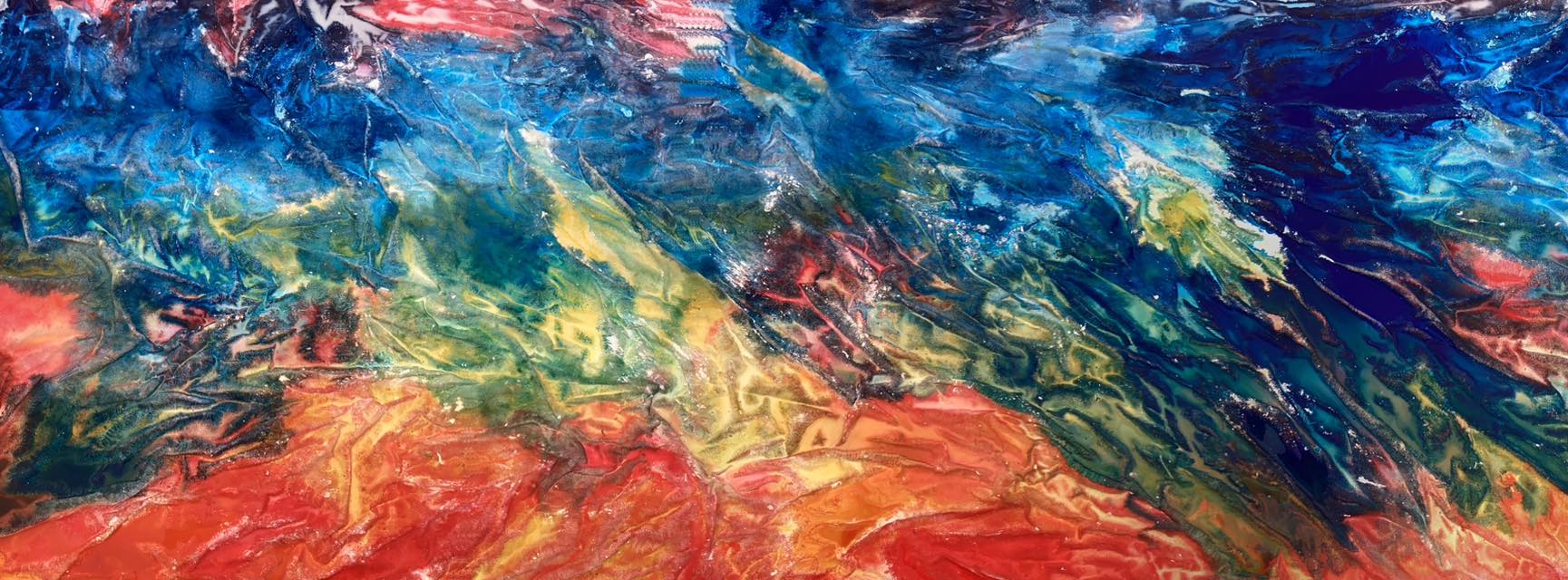 original PAINTING on canvas 380×180 cm