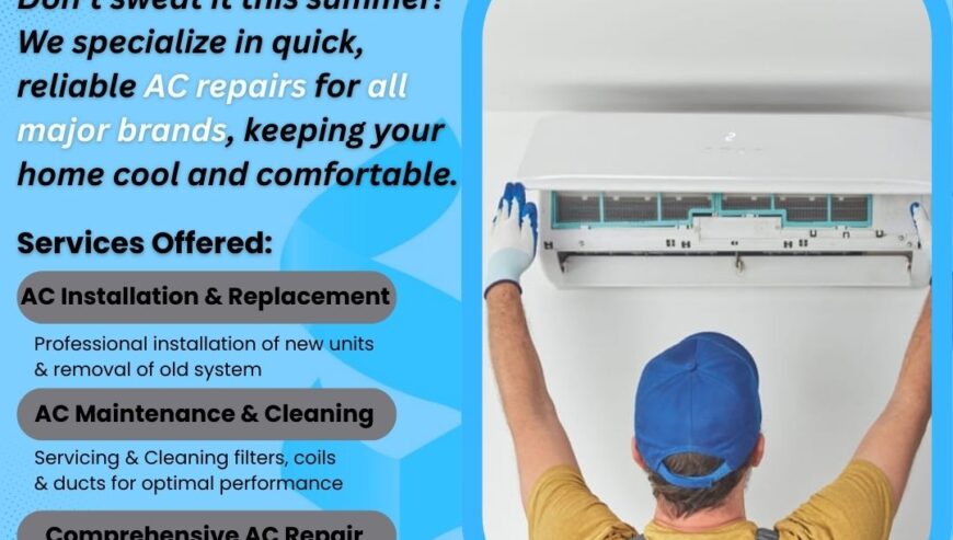Air Conditioner Repair Services – Beat the heat in Dubai!!!