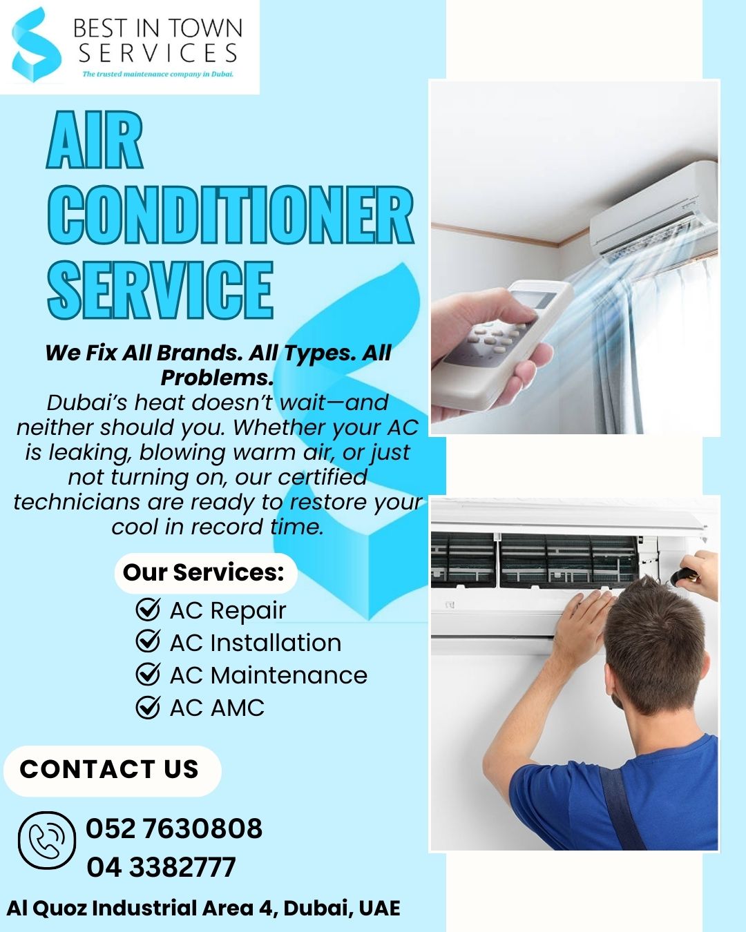 AC Servicing and Repairing