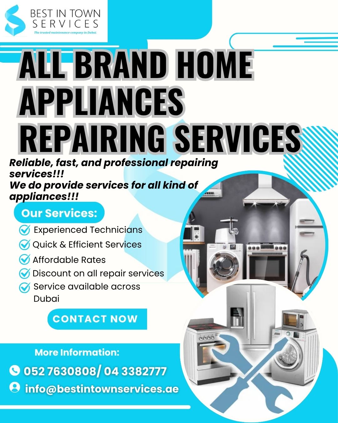 All Brands Home Appliances Repairing Services