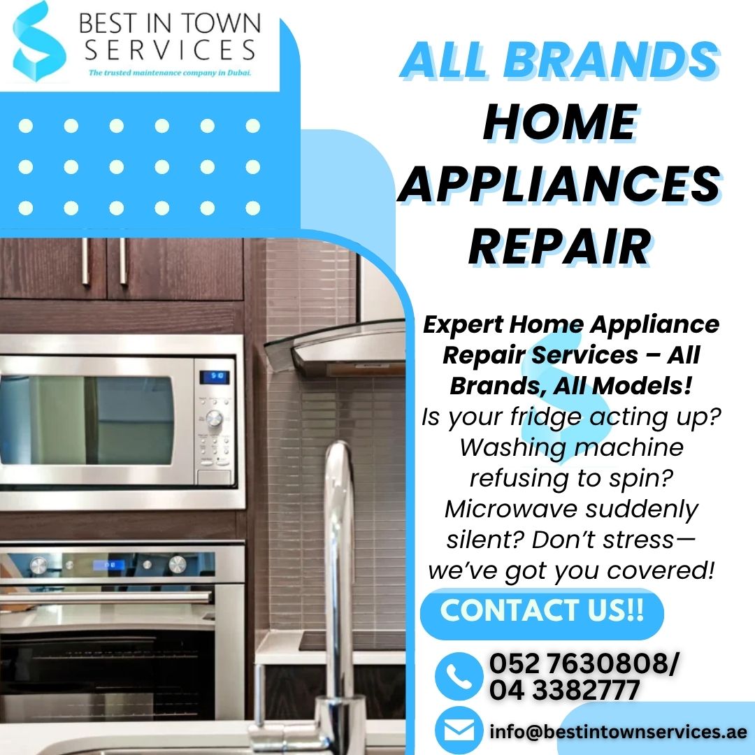 Home Appliances Repair Services Available