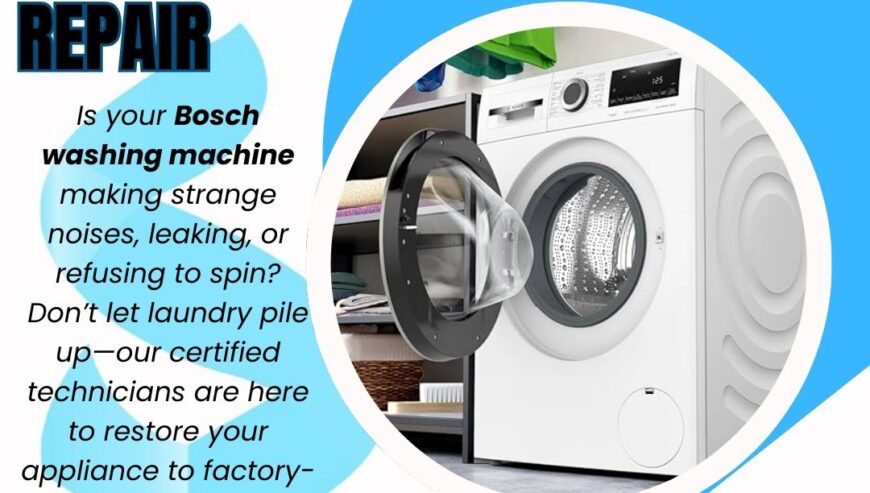 Bosch Washing Machine Repair Services