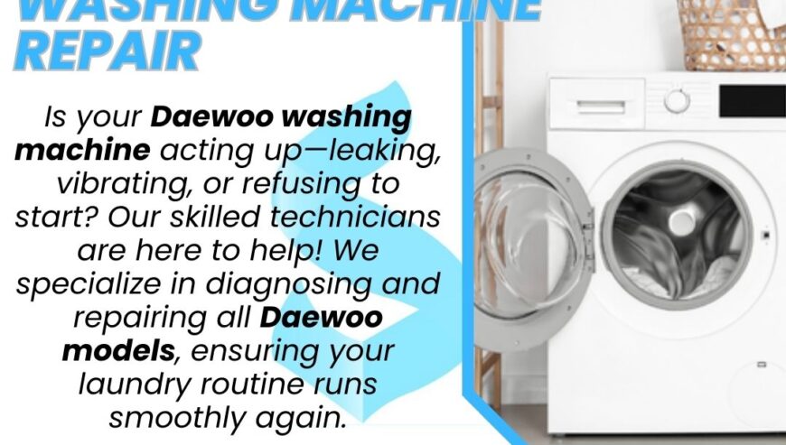 Daewoo Washing Machine Repair Services
