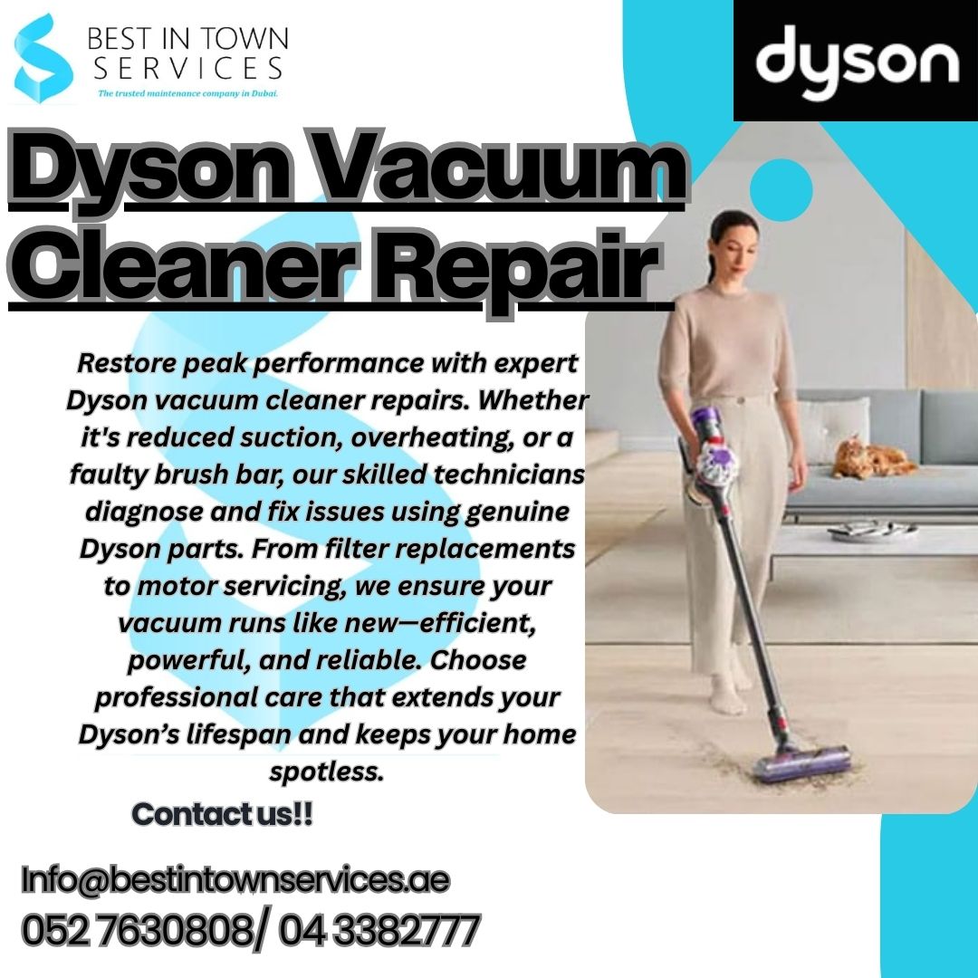 Dyson Vacuum Cleaner Repair Services