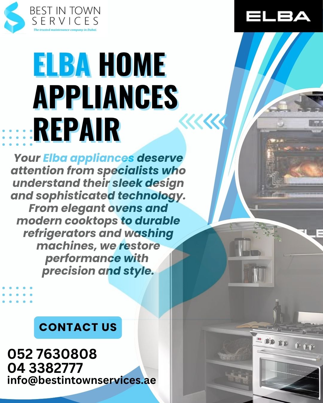 Elba Appliances Repair Services