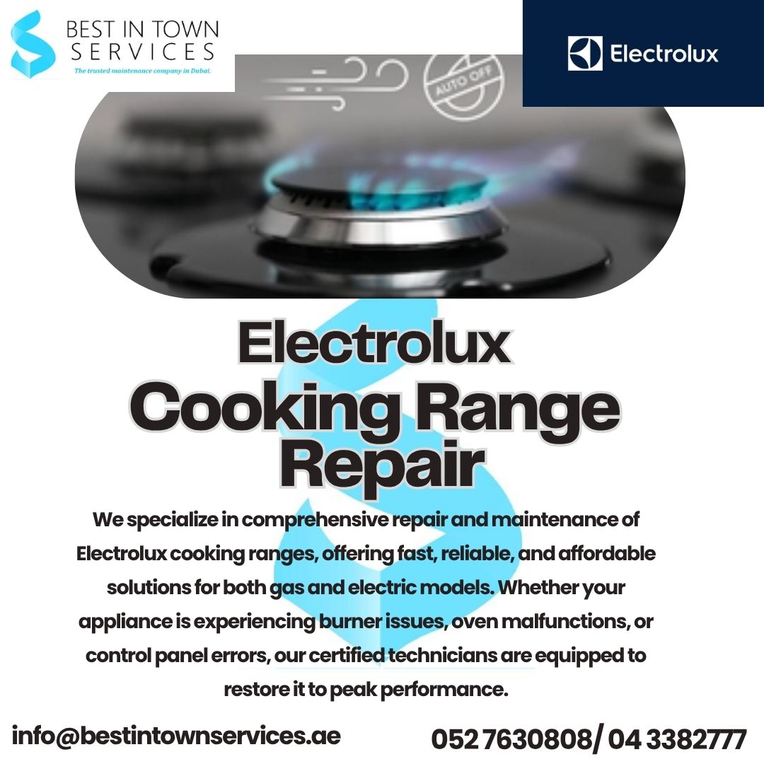 Electrolux Cooking Range Repair Services