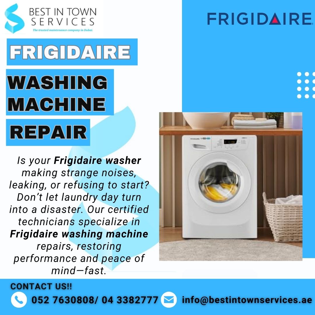 Frigidaire Washing Machine Repair Services