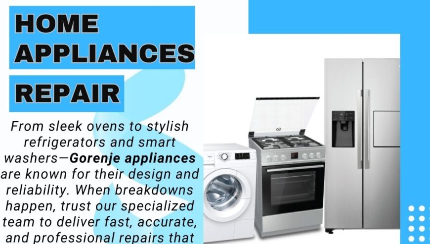 Gorenje Home Appliances Repair Services