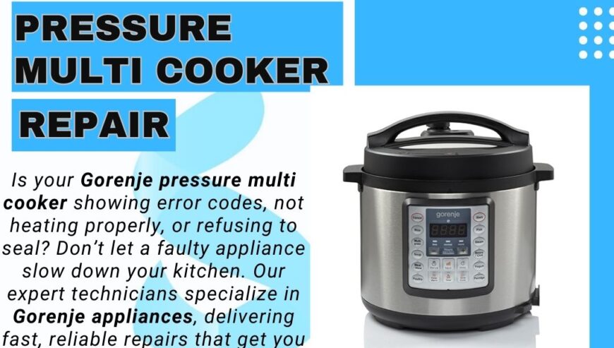 Gorenje Pressure Multi Cooker Repair Services