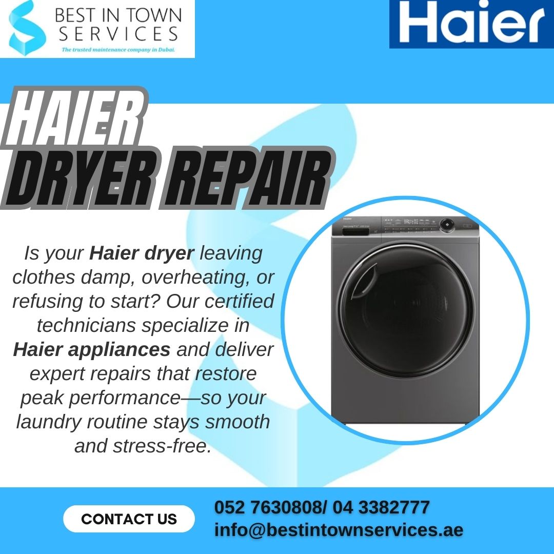 Haier Dryer Repair Services