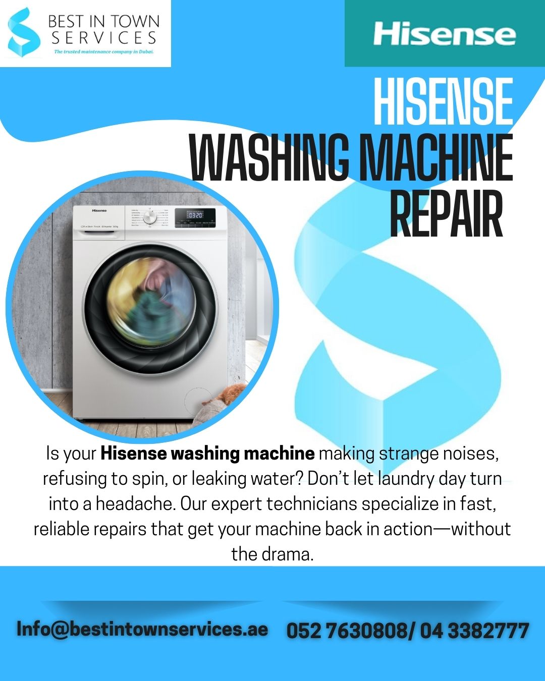 Hisense Washing Machine Repair Services