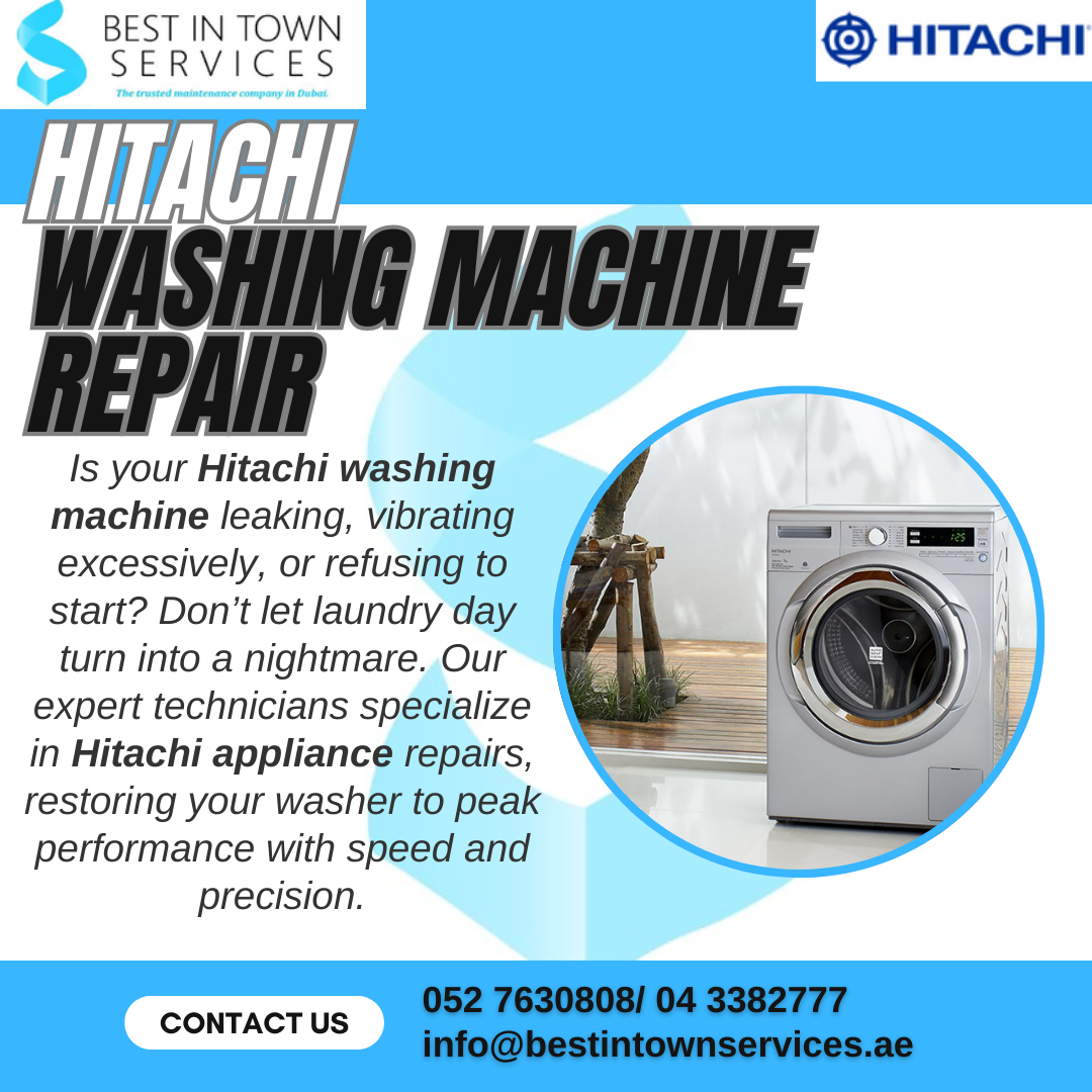 Hitachi washing Machine Repair Services