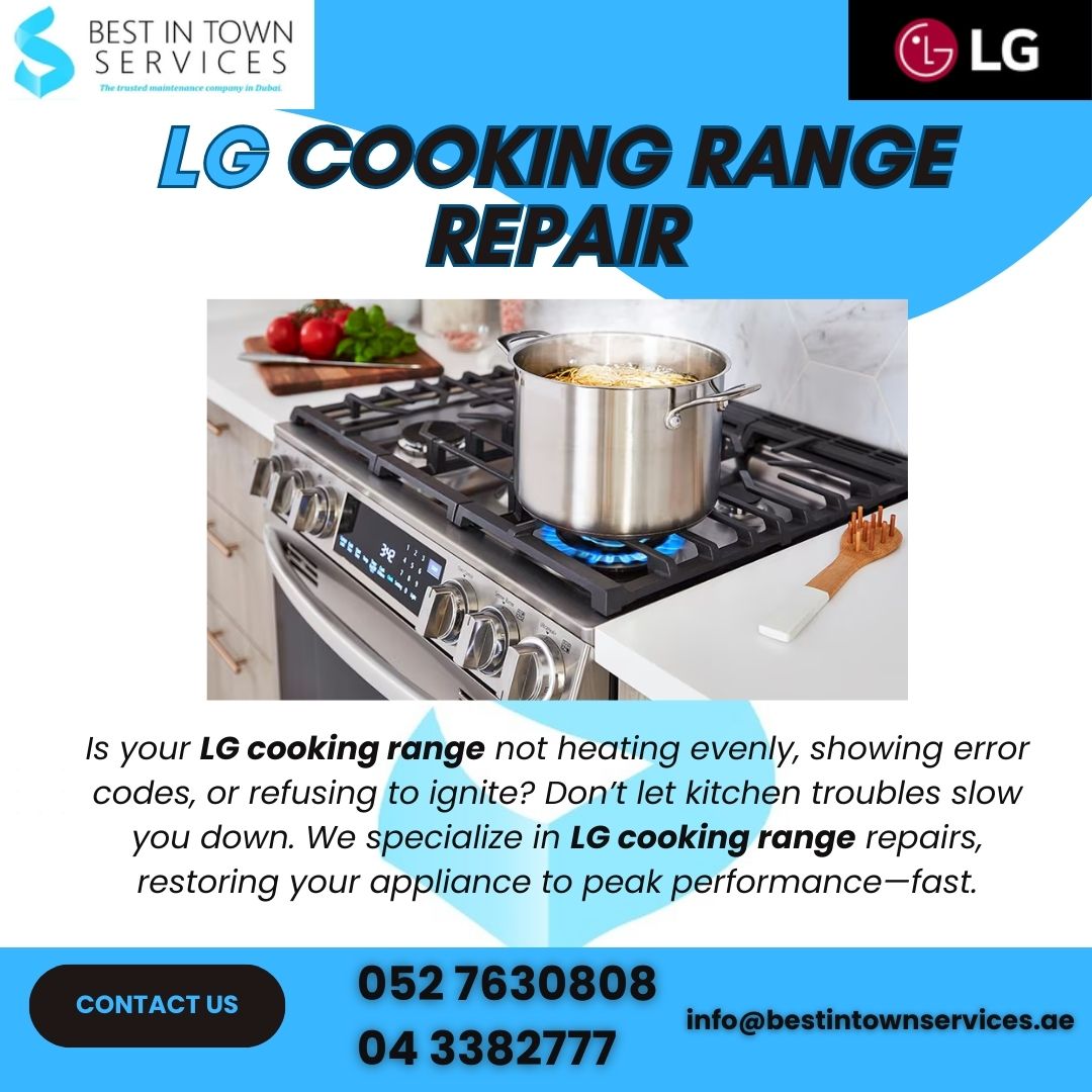 LG Cooking Range Repair Services