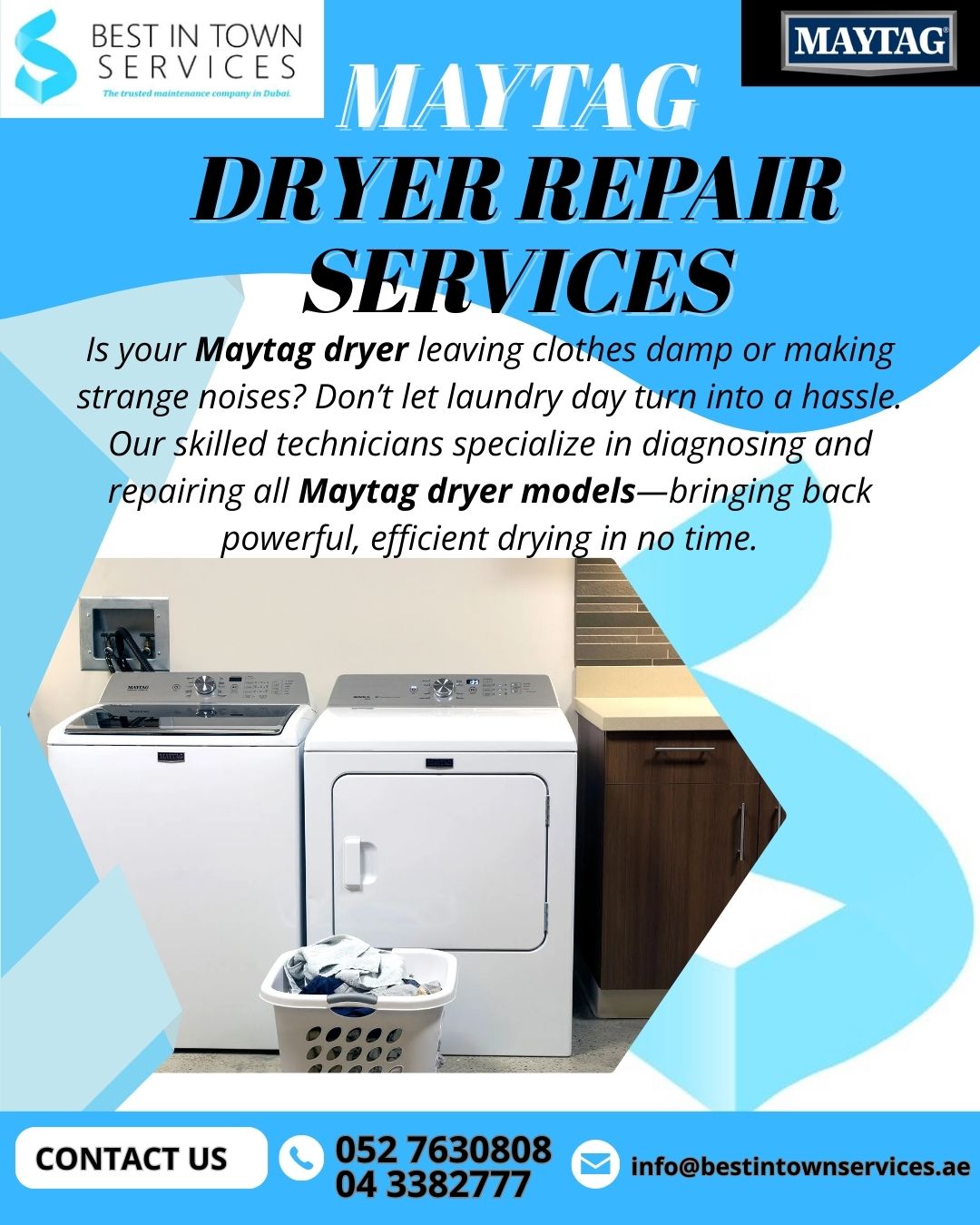 Maytag Dryer Repair Services