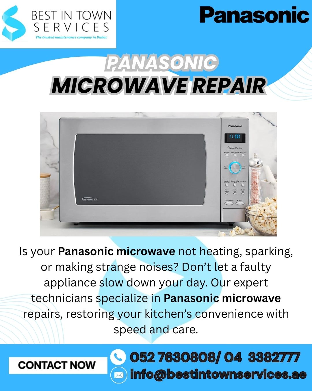 Panasonic Microwave Repair Services