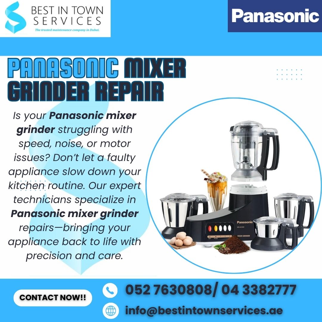 Panasonic Mixer Grinder Repair Services