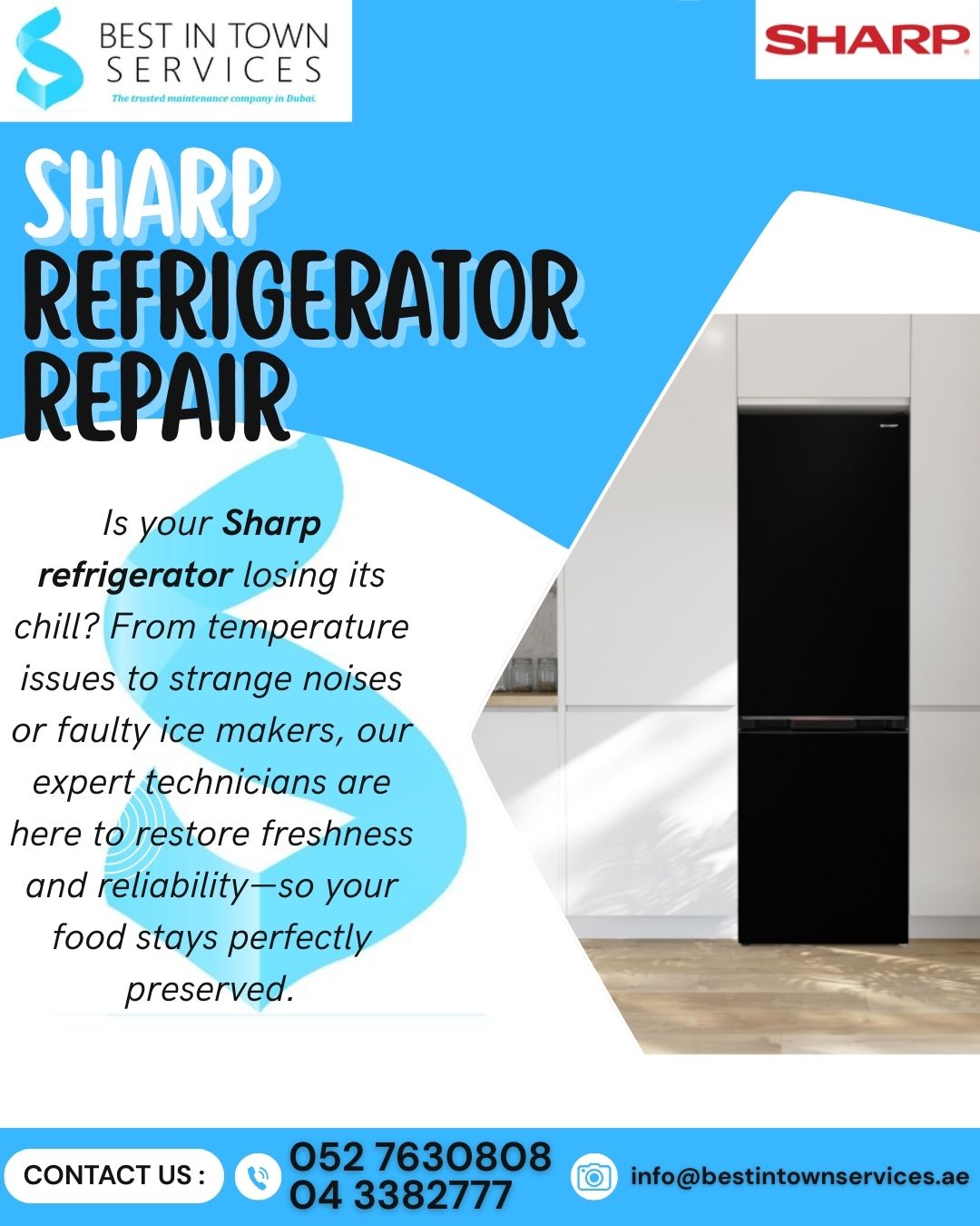 Sharp Refrigerator Repair Services