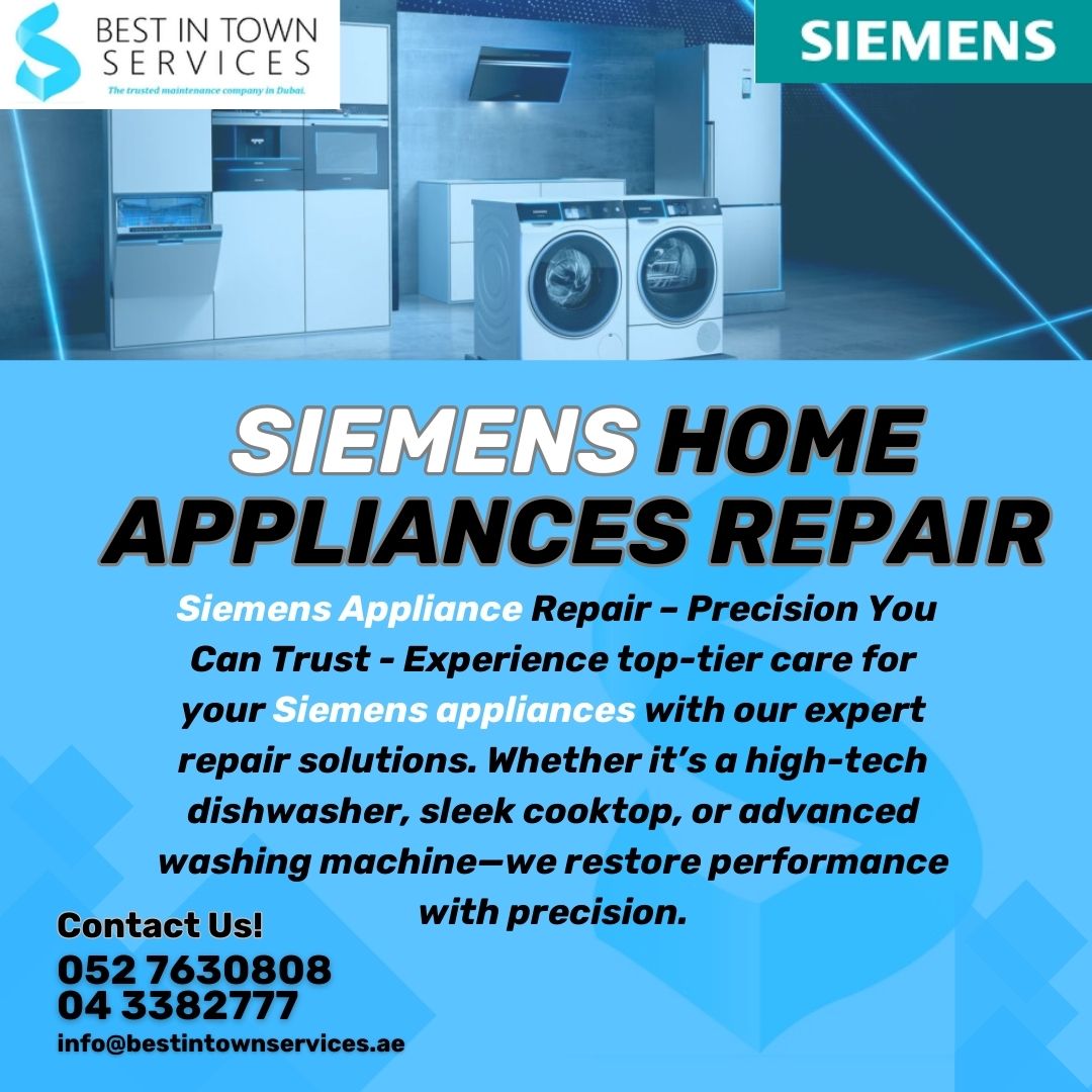 Siemens Home Appliances Repair Services
