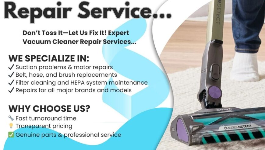 Vacuum Cleaner Repair Services