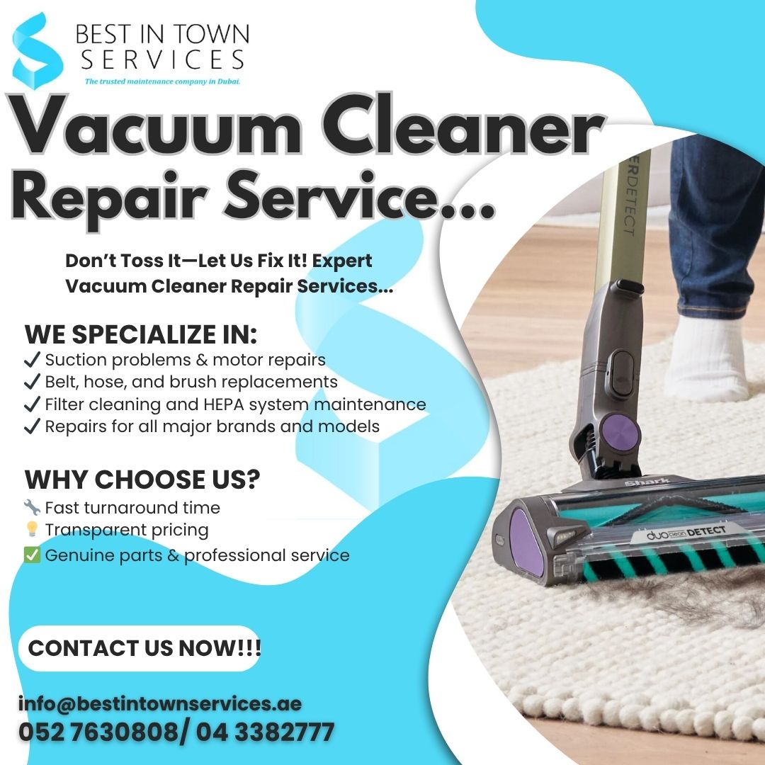 Vacuum Cleaner Repair Services