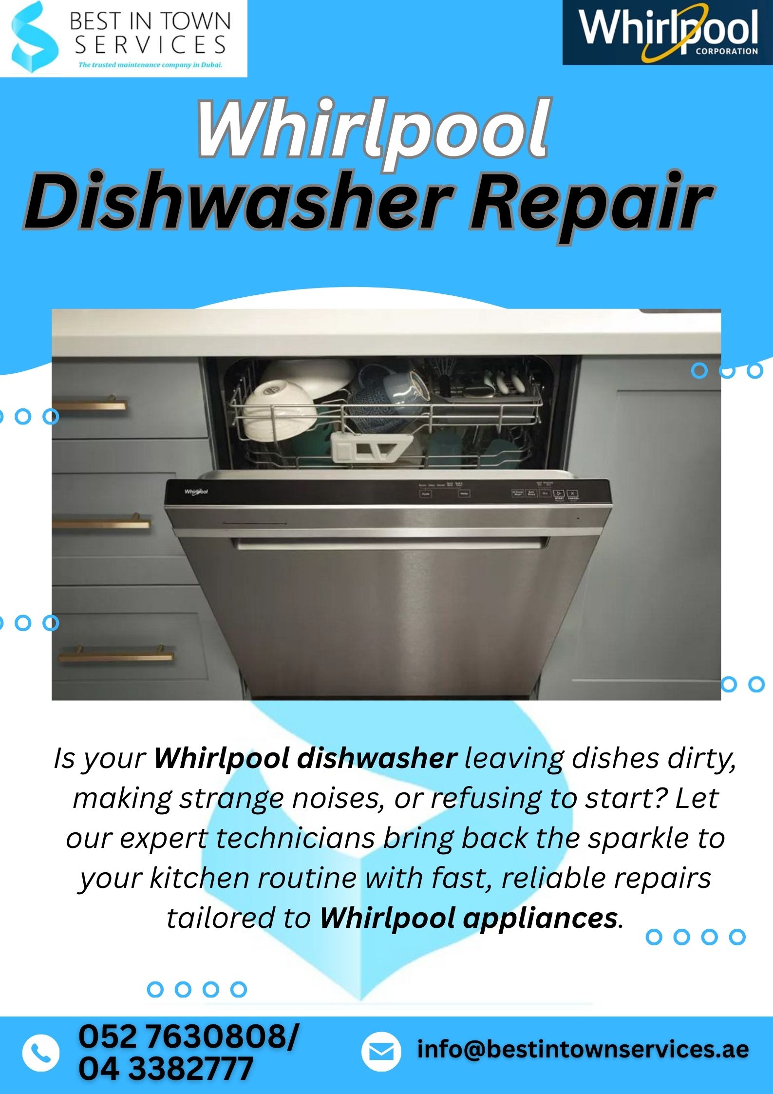 Whirlpool Dishwasher Repair Services