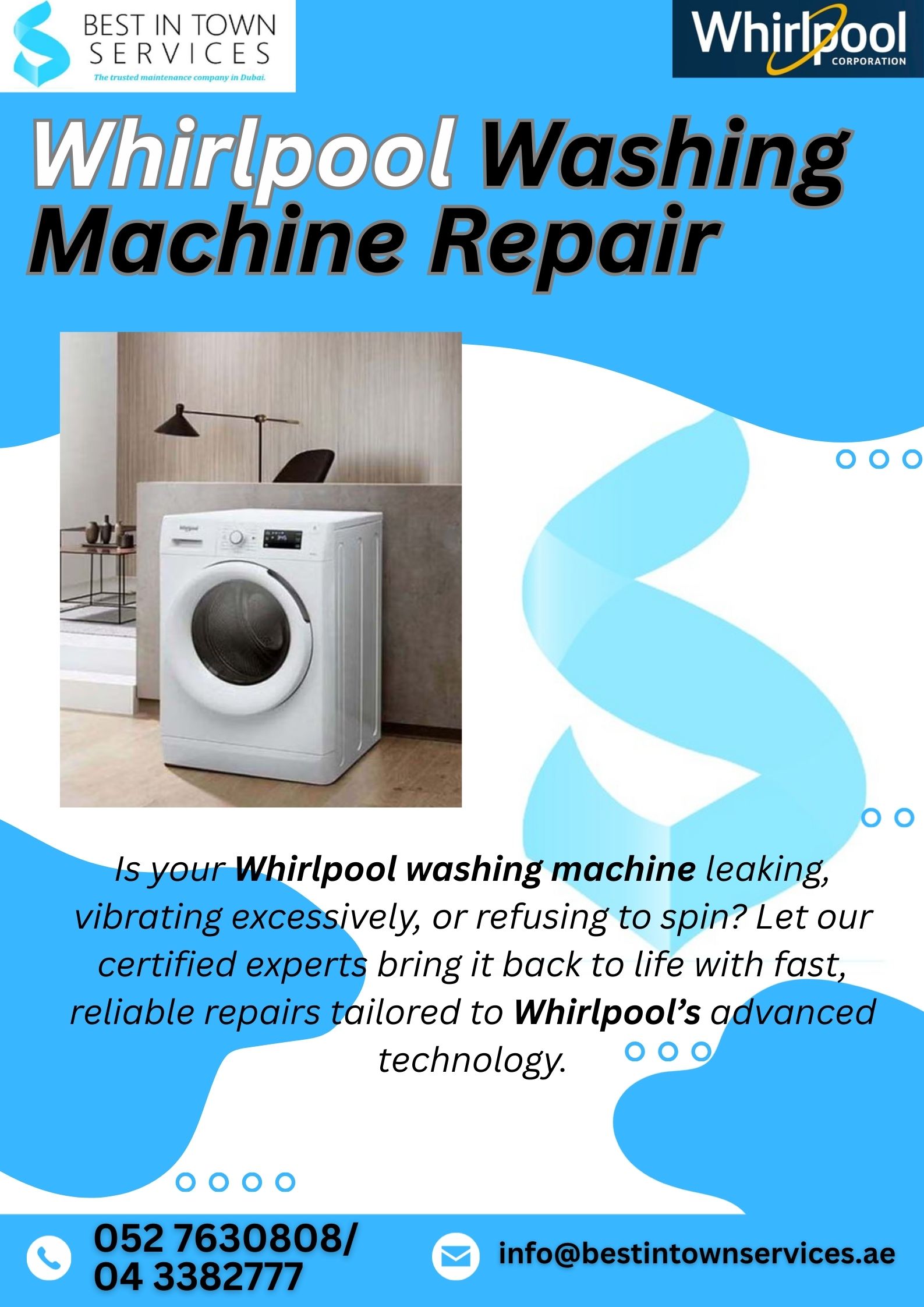 Whirlpool Washing machine Repair Services