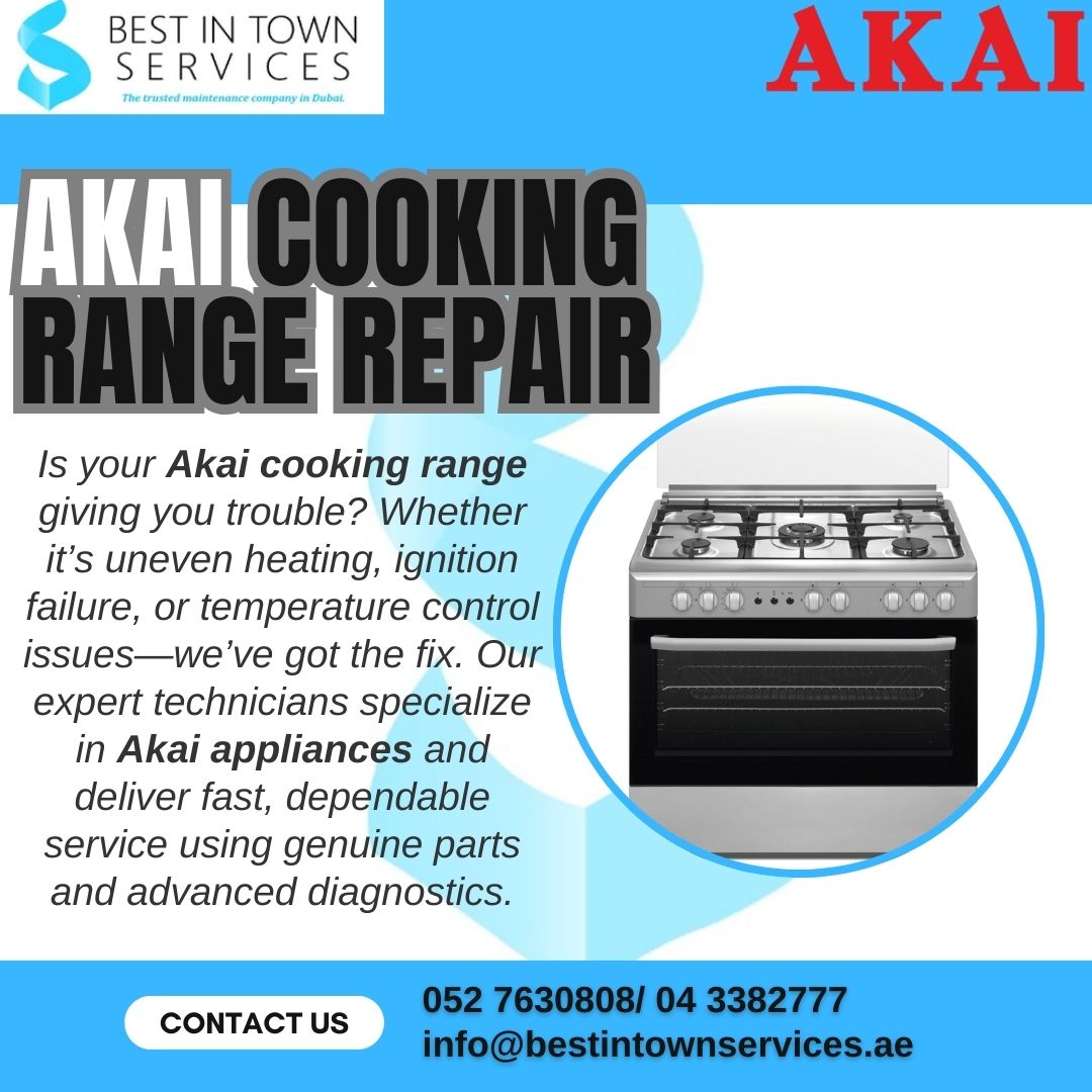 Akai Cooking Range Repair Services