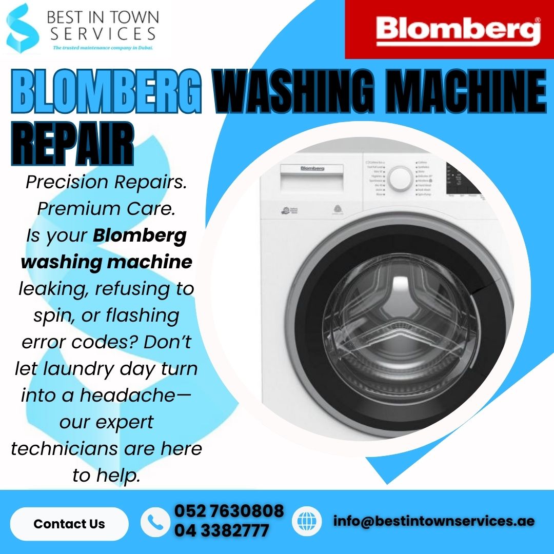 Blomberg Washing Machine Repair Services