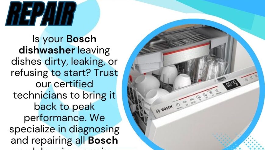 Bosch Dishwasher Repair Services