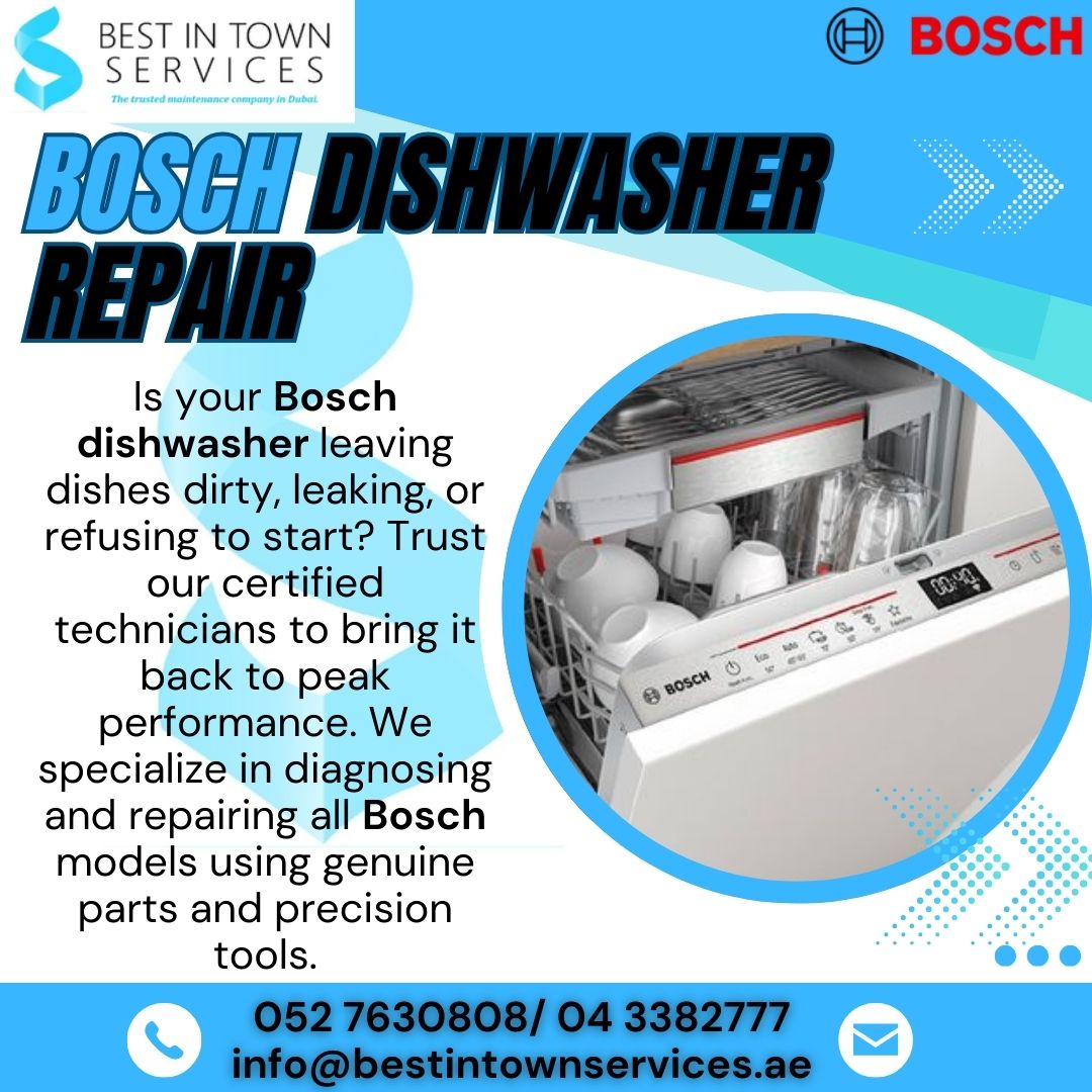 Bosch Dishwasher Repair Services