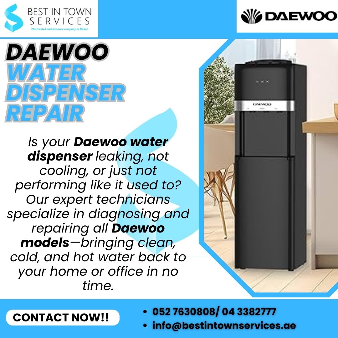 Daewoo Water Dispenser Repair Services