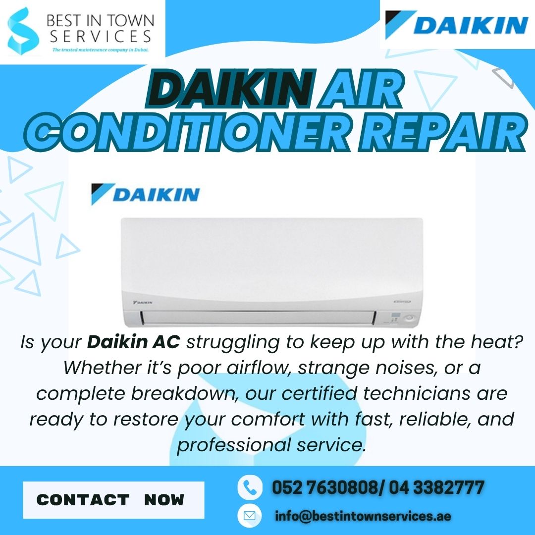Daikin Air Conditioner Repair Services