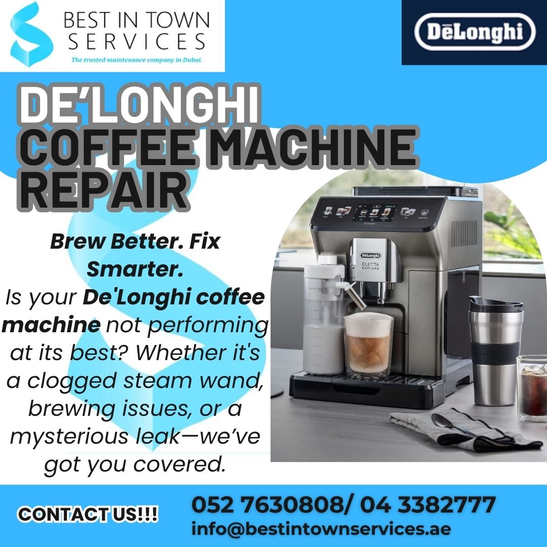 De’Longhi Coffee Machine Repair Services