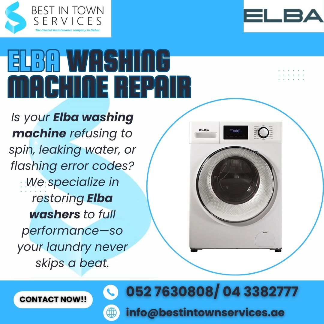 Elba Washing Machine Repair Services