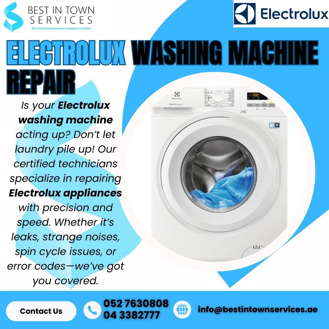 Electrolux Washing Machine Repair Services