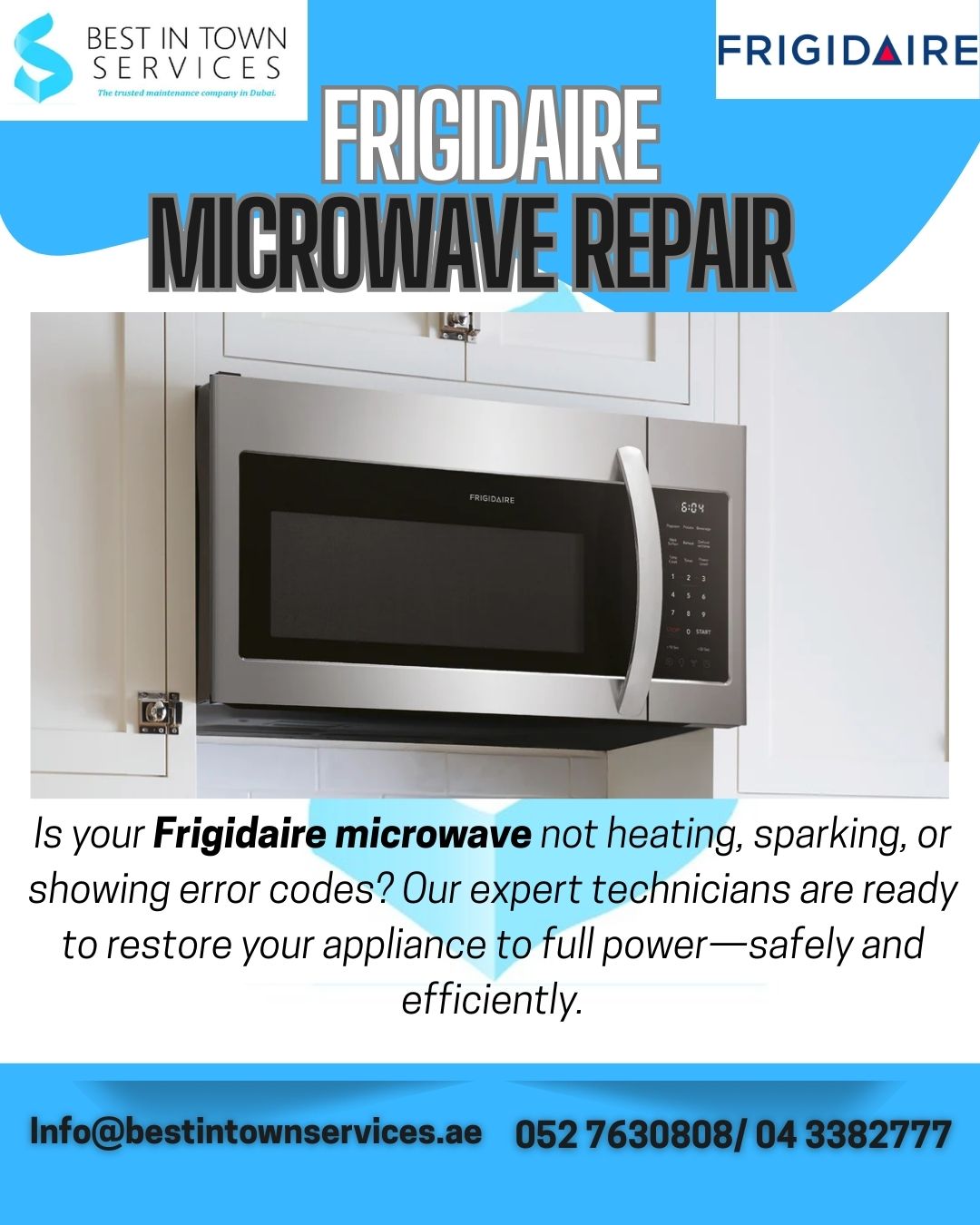 Frigidaire Microwave Oven Repair Services