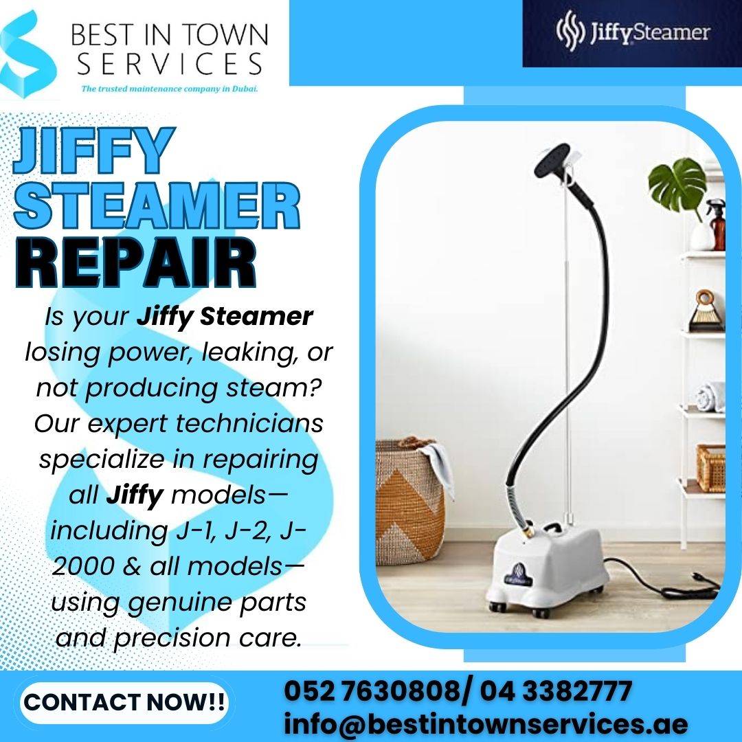 Jiffy Steamer Repair Services