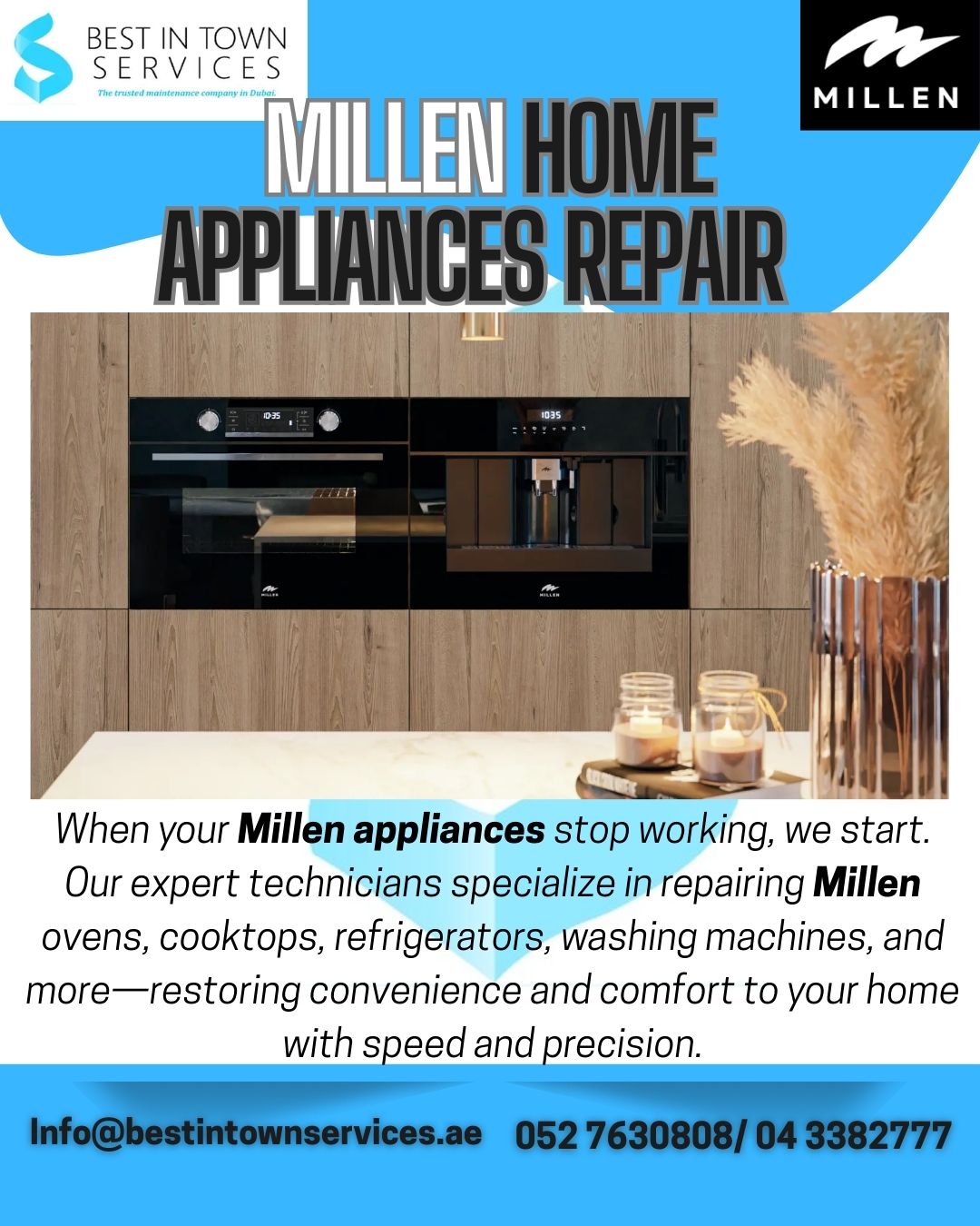 Millen Home Appliances Repair Services