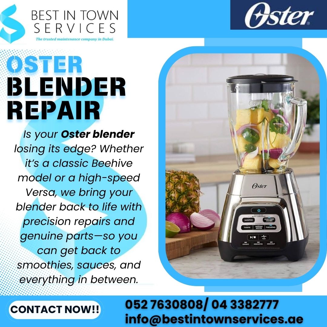 Oster Blender Repair Services